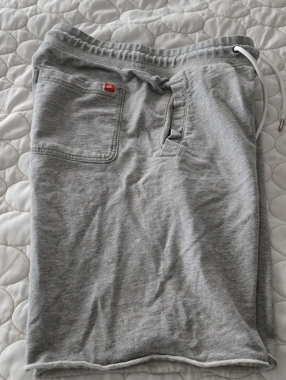 Men’s Nike French Terry Alumni Sweat Shorts Cotton S Pockets Elastic Waist Comfy